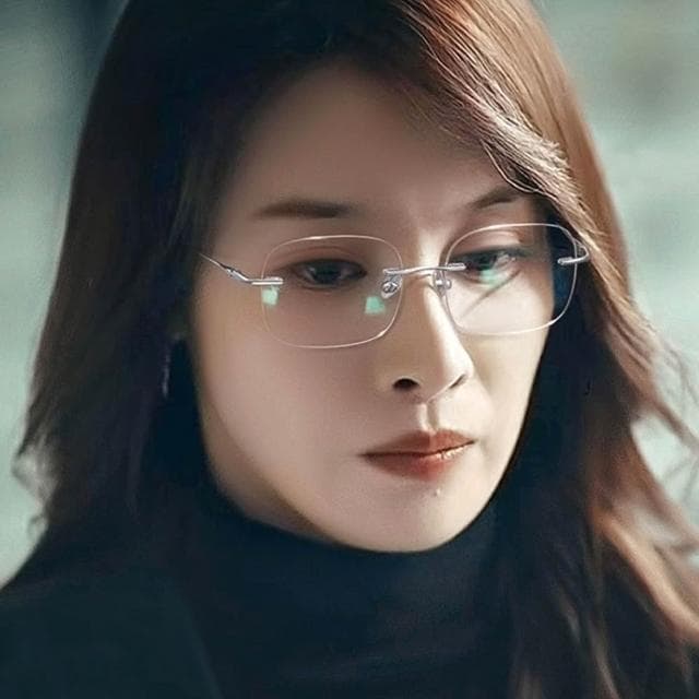 【EMMA SUE】純鈦眼鏡 無框眼鏡 女生眼鏡眼 鏡 鏡框 鏡架 無度數眼鏡 無邊框眼鏡 文青眼鏡 情侶眼鏡 生日禮物