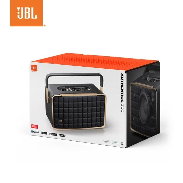 【JBL】JBL AUTHENTICS 300 攜帶型 復古無線藍牙音響