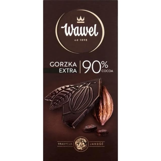 WAWEL 90%醇黑巧克力90g