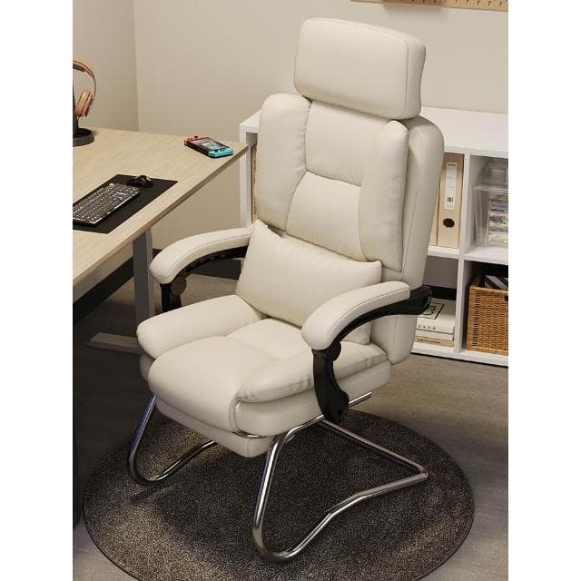 辦公椅舒適久坐弓形電腦椅家用老闆椅可躺按摩椅書房座椅弓型椅子