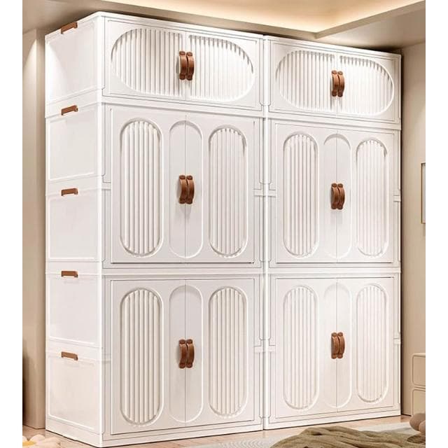 衣櫃兒童衣服收納櫃儲物櫃嬰兒小衣櫥臥室家用簡易嬰兒衣櫃