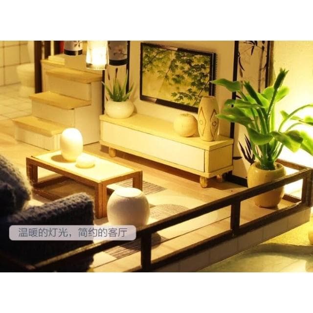 大旺小舖:DIY小屋 墨香竹韻袖珍屋娃娃屋材料包 賣場上百款小屋可選 生日結婚母親節情人節聖誕交換禮物
