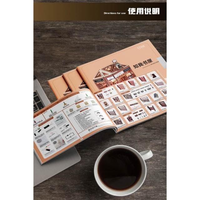 大旺小舖:DIY小屋喵言喵語 袖珍屋娃娃屋材料包 生日結婚母親節情人節聖誕交換禮物 實體店面