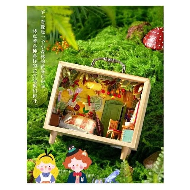 大旺小舖:台北現貨DIY小屋袖珍屋娃娃屋材料包 森林之屋 台北車站實體店面 生日結婚母親節情人節聖誕交換禮物