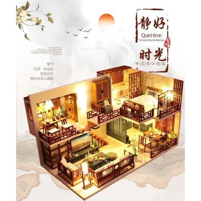 大旺小舖:DIY小屋 靜好時光 袖珍屋娃娃屋材料包 台北車站賣場上百款小屋 生日結婚母親節情人節聖誕交換禮物