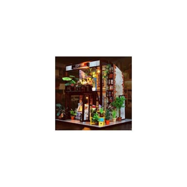 大旺小舖: 台北市有現貨 diy袖珍娃娃屋材料包小屋時光旅行咖啡屋 生日結婚母親節情人節聖誕交換禮物 實體店面
