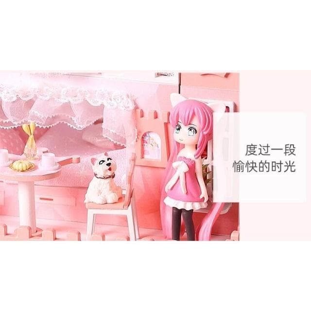大旺小舖: 台北現貨diy袖珍娃娃屋材料包公主城堡  生日結婚母親節情人節聖誕交換禮物 實體店面