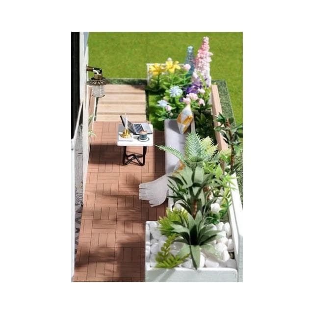 大旺小舖:DIY小屋西溪小居 袖珍屋娃娃屋材料包 生日結婚母親節情人節聖誕交換禮物 實體店面