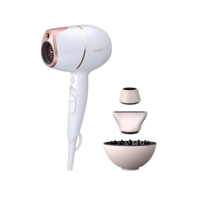 【Philips 飛利浦】PHILIPS飛利浦 頂級Adele AI智能溫控輕量護髮吹風機 BHD628