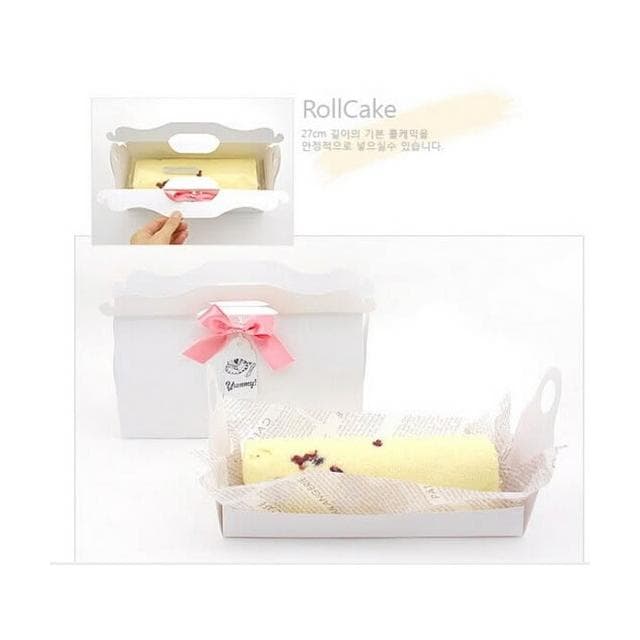 嚴選SHOP 27cm 四色附船盒 生乳捲蛋糕盒 彌月蛋糕盒 蛋糕捲奶凍巻盒 包裝盒 長條蜂蜜蛋糕盒 紙盒 C058