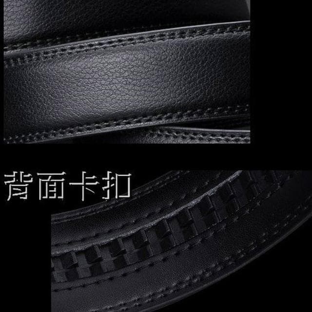 沂軒精品 時尚 個性 真皮皮帶 商務休閒皮帶 型男腰帶 牛皮 自動扣頭 禮物 情人節禮物 生日禮物