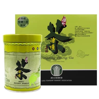 【農會】鹿谷農會 凍頂烏龍茶特選禮盒-原味X1盒(150g-盒.春茶/冬茶)