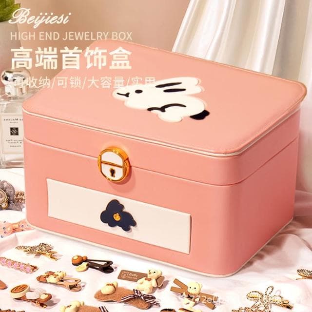 免運 女孩兒生日禮物/兒童玩具盒子/女童6歲以上女生首飾盒