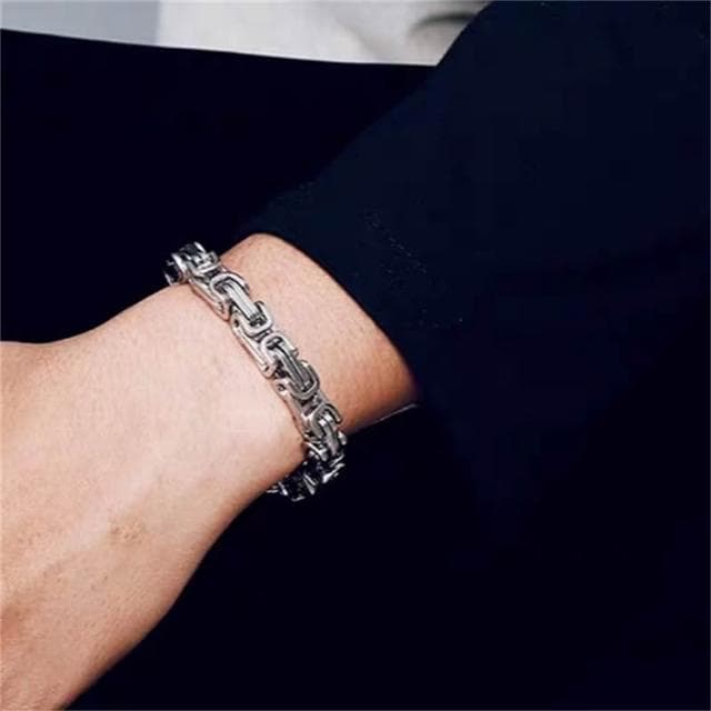 明星同款 鈦鋼手鍊《J.Y》手鍊 手鏈 飾品 男手鍊 女手鍊 狂飆高啟強同款 生日禮物 情侶手鍊