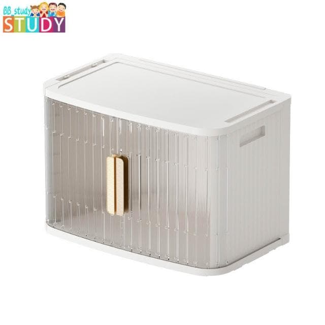 熱銷  捲簾收納櫃 可折疊衣服收納箱 家用玩具嬰兒童收納櫃 陽台飄窗整理櫃 整理箱 置物櫃 折疊櫃 折疊層櫃 摺疊收納