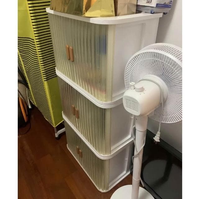 熱銷  捲簾收納櫃 可折疊衣服收納箱 家用玩具嬰兒童收納櫃 陽台飄窗整理櫃 整理箱 置物櫃 折疊櫃 折疊層櫃 摺疊收納