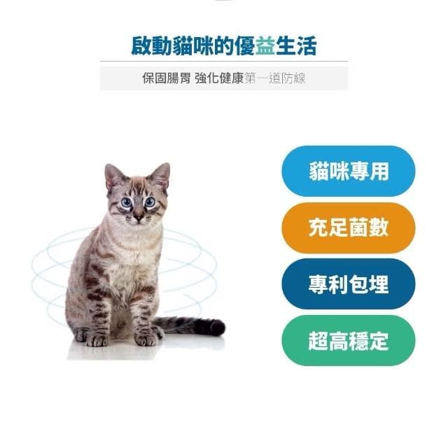 【MORESON 木入森】貓咪益生菌 15包 30包/盒 活菌寶(腸胃保健 幫助消化 貓咪保健品 貓咪保養品)