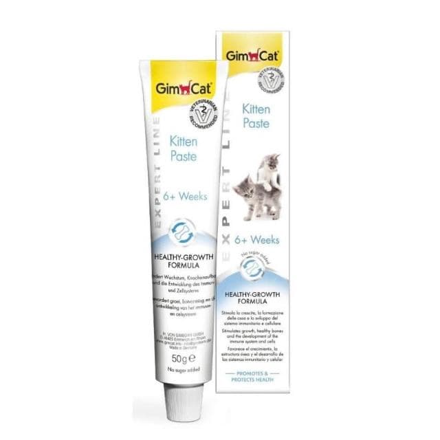 【Gimpet 竣寶】幼貓高鈣膏 50g(幼貓營養膏 幼貓專用 貓咪保健 補充維他命 貓咪保養品)