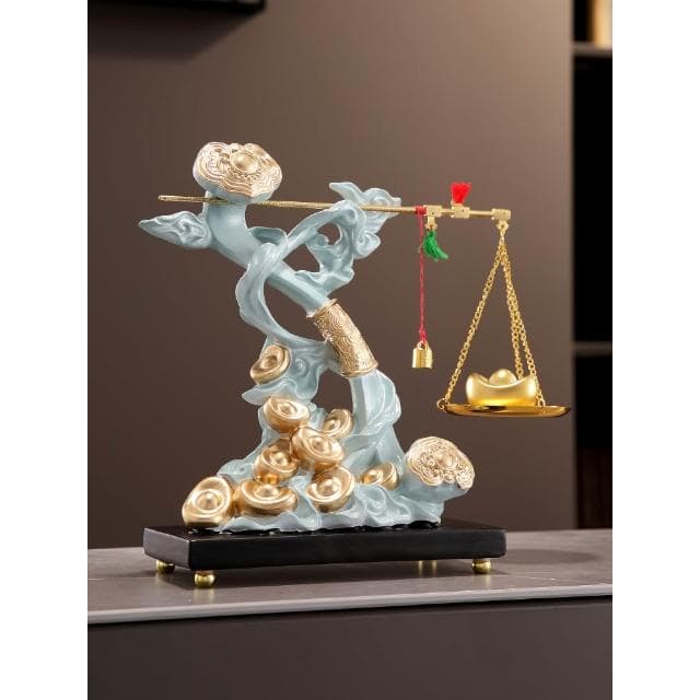 新中式高檔稱心如意擺件酒櫃客廳裝飾品開業禮物搬家喬遷新居禮品