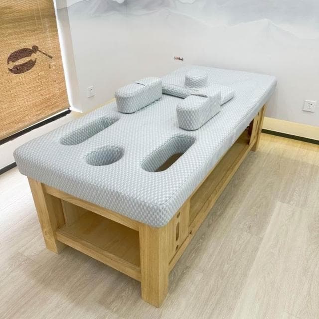 實木美容床按摩床泰式推拿床中醫理療治療床盲人按摩床中式踩背床
