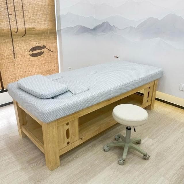實木美容床按摩床泰式推拿床中醫理療治療床盲人按摩床中式踩背床
