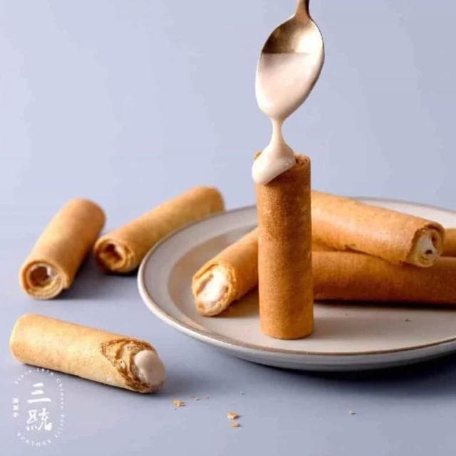 三統漢菓子 花生濃心捲 香草濃心捲 巧克力濃心捲 12入 老字號伴手禮 福源花生醬 蛋奶素 蛋捲 禮盒