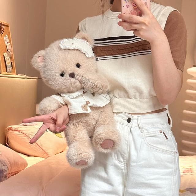 晚安小羊玩偶公仔兔子毛絨玩具女孩睡覺抱枕娃娃生日禮物送男朋友