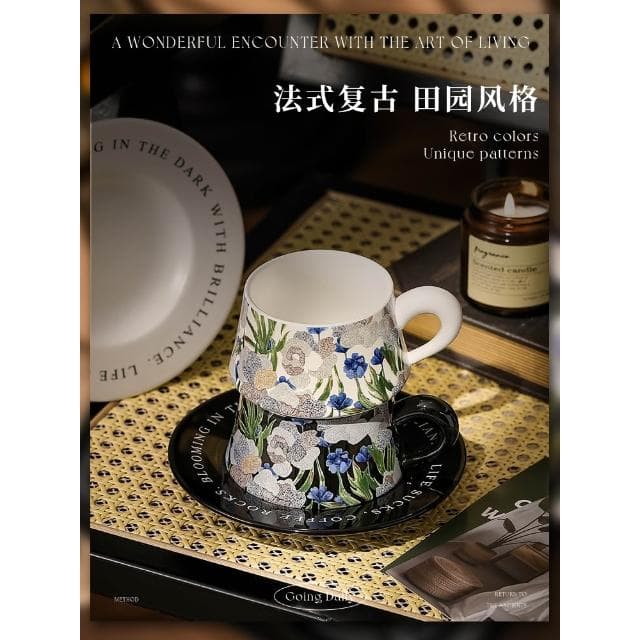 訂婚禮物咖啡杯伴手禮送閨蜜生日禮物情侶對杯