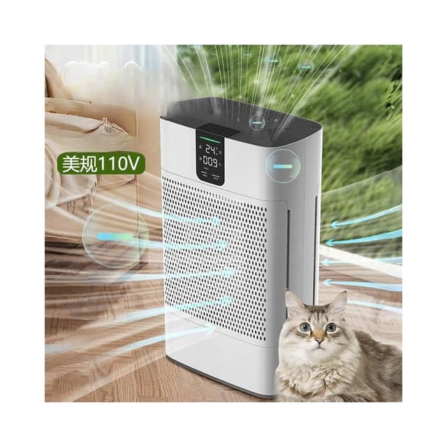110V寵物毛空氣淨化器吸浮貓毛去除臭異味養狗除甲醛pm2.5