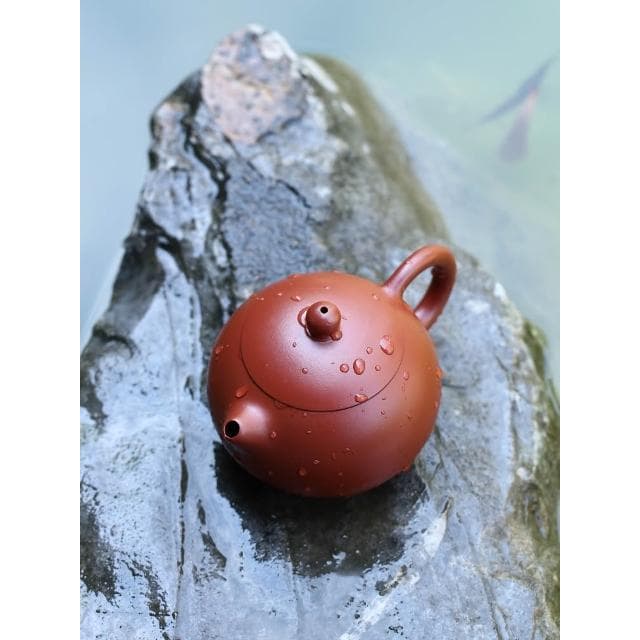 宜興紫砂壺純手工紫砂茶具原礦紫泥大紅袍家用泡茶壺套裝倩冰西施