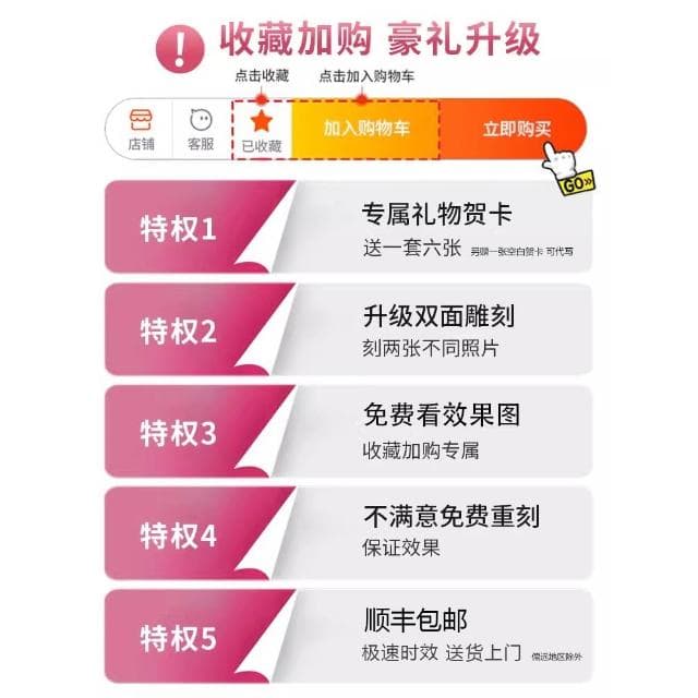 照片定制生日禮物女生送女朋友老婆閨蜜實用高級感紀念520情人節
