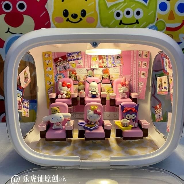 hellokitty系列生日禮物情人節盲盒手辦凱蒂貓哈嘍KT貓送女生女友