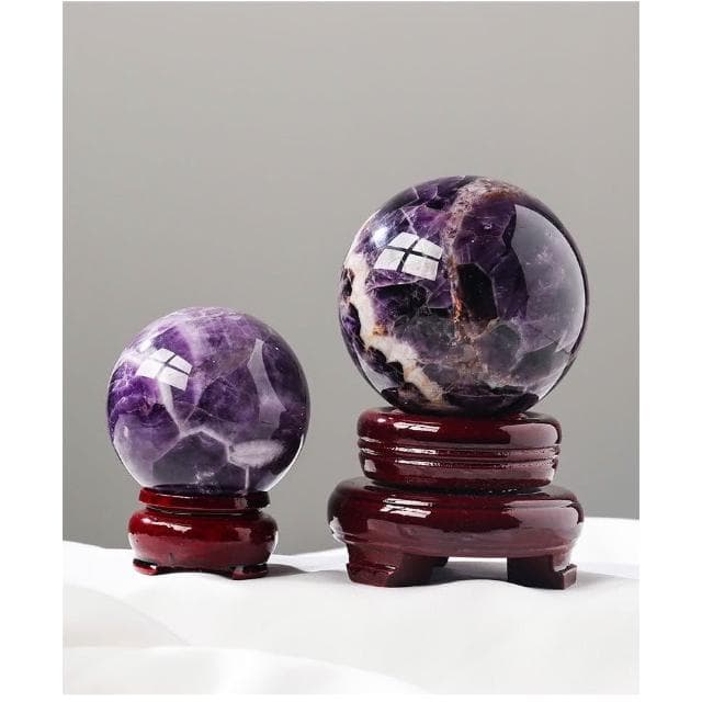 念念不忘水晶專賣 紫水晶水晶球 智慧x貴人 天然水晶 水晶珠 水晶 風水擺飾 生日禮物 石英