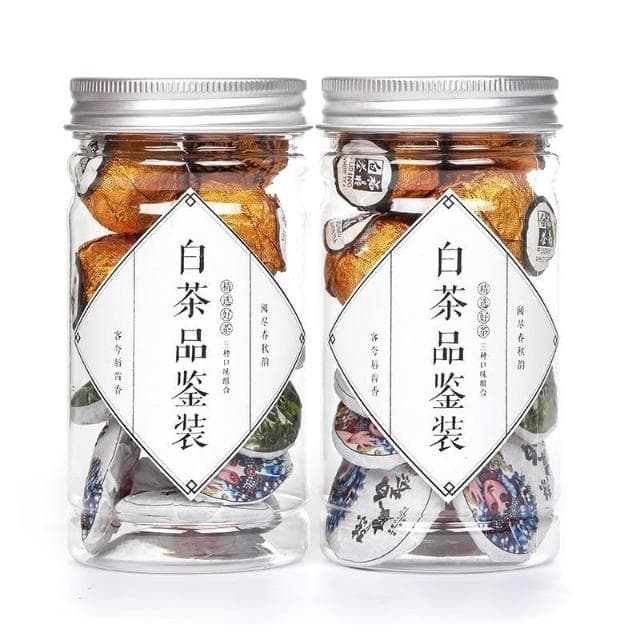 Camelliar閱客福鼎茶葉老白茶陳皮白茶壽眉白茶龍珠貢眉小茶餅試喝裝15泡