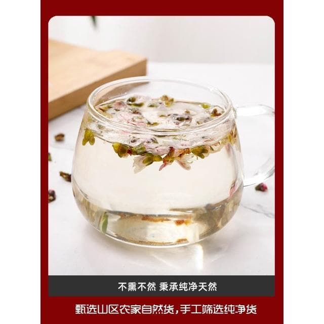 Camelliar桃花泡茶 特級 新貨乾桃花 無硫花蕾花草茶500g