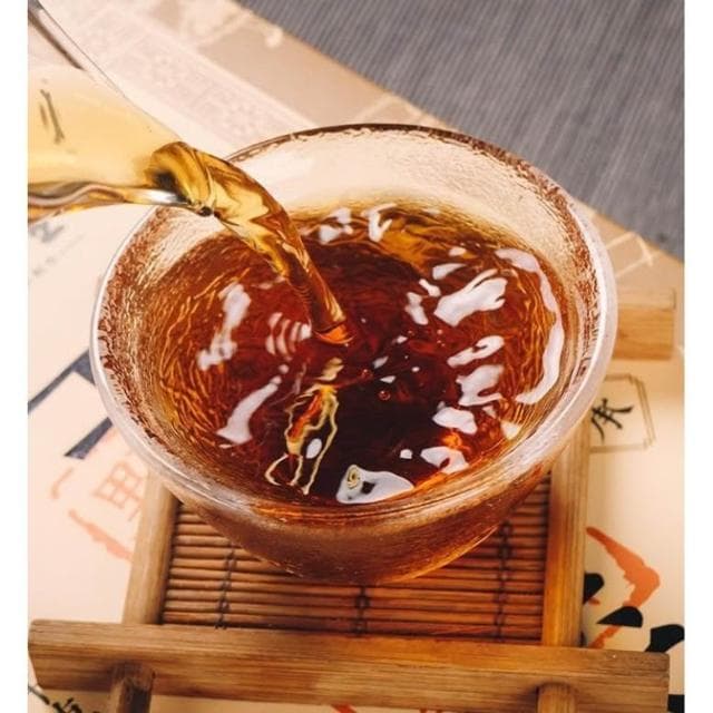 Camelliar1KG  送茶刀  2015年一級金花天茯正宗陳年湖南安化黑茶