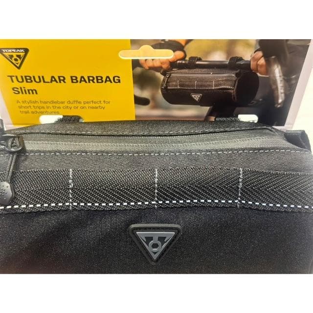 【TOPEAK】『小蔡單車』Topeak Tubular BarBag Slim 輕巧管狀 車手袋/前車袋 小  黑 公路車/自行車