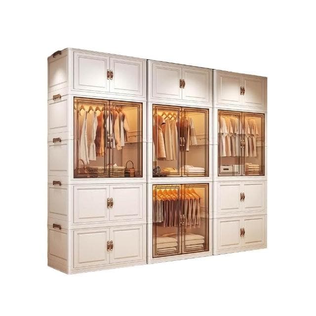 友耐寶寶衣櫃加厚嬰兒收納櫃家用零食整理箱衣服儲物兒童小衣櫥