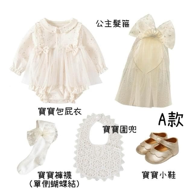 女寶寶禮盒  星空點點系列·滿月禮盒·週歲禮物·彌月禮盒·嬰兒禮盒·新生兒禮盒·寶寶禮盒·彌月禮·滿月送禮·滿月禮