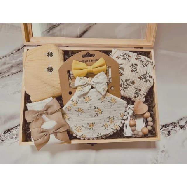 女寶寶禮盒 繁花系列·滿月禮·彌月禮盒·嬰兒禮盒·新生兒禮盒·滿月送禮·彌月禮·寶寶禮盒·女寶禮物·週歲禮物·滿月送禮