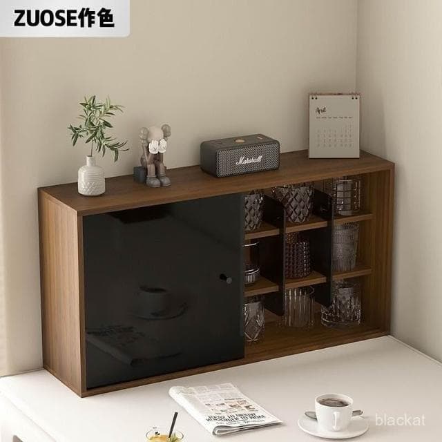 個性雙麵式儲物櫃咖啡杯水杯架子家用多層餐邊櫃馬克杯茶具置物架 ICMC