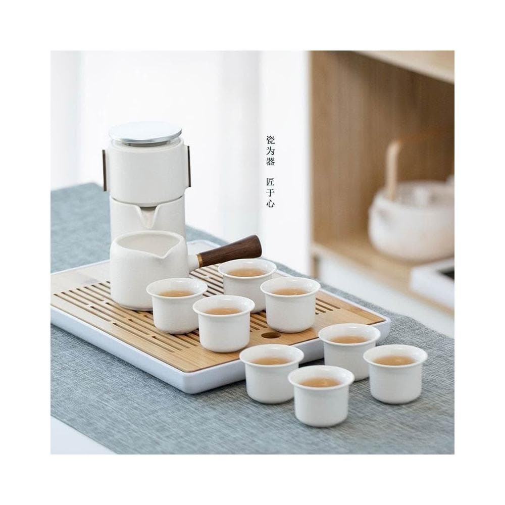 免運 茶盤 茶具 懸念功夫茶具套裝傢用客廳簡約高檔輕奢自動懶人泡茶神器