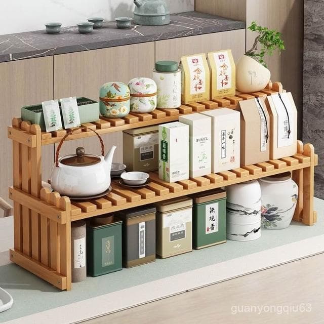 可開發票 免運簡易客廳茶水架桌麵收納現代簡約茶葉茶具整理架家用多功能置物架