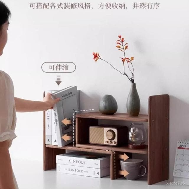 免運 黑衚桃木置物架馬克杯收納架茶具收納多層架子桌上咖啡杯展示架子