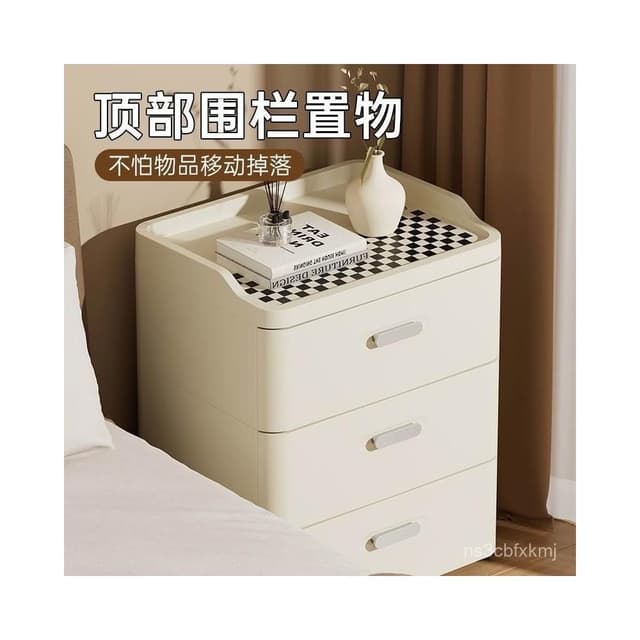 收納櫃帶抽屜臥室床頭櫃傢用衣櫃嬰兒寶寶衣櫃衣服置物櫃