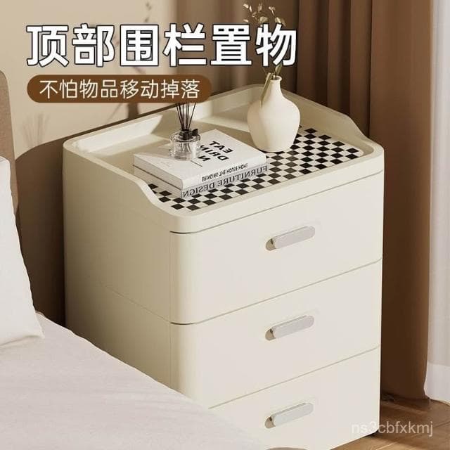 收納櫃帶抽屜臥室床頭櫃傢用衣櫃嬰兒寶寶衣櫃衣服置物櫃