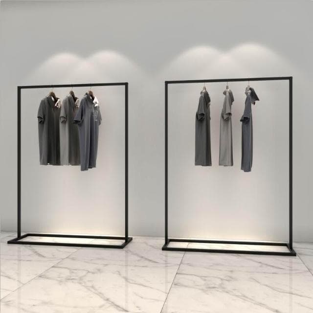 掛衣架 衣架 晾衣架 衣帽架 鐵藝服裝架男女服裝店展示架掛衣架子簡易童裝落地式側掛衣服貨架