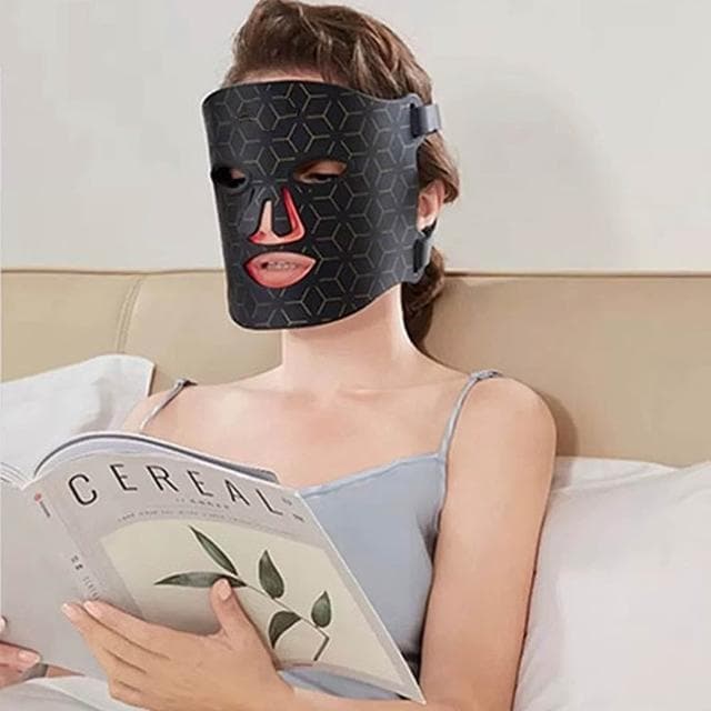 CarryBeauty 複合光波美容儀LED矽膠光波嫩膚儀  光子面罩  電子面膜 美容儀 母親節禮物
