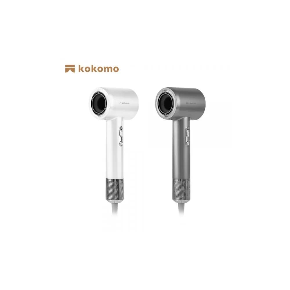 【kokomo】風飛飛・日本負離子高速吹風機 KO-IH2335 (珍珠白/灰銀色)