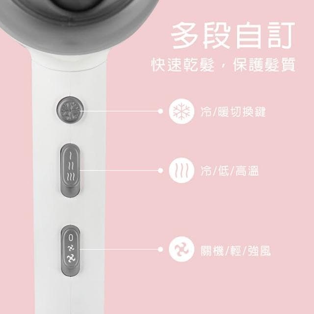 【NICONICO】美型負離子吹風機 NI-L2029